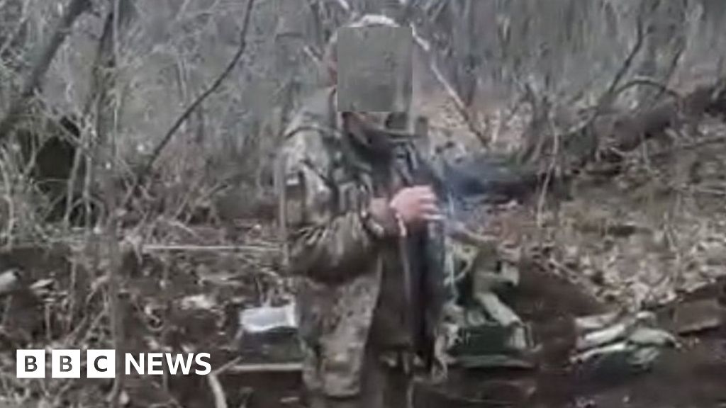 Ukraine war: President Zelensky vows to find killers of unarmed soldier with cigarette