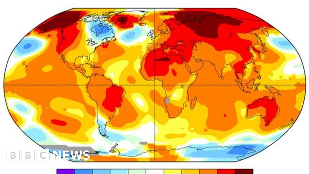 April Breaks Global Temperature Record Bbc News