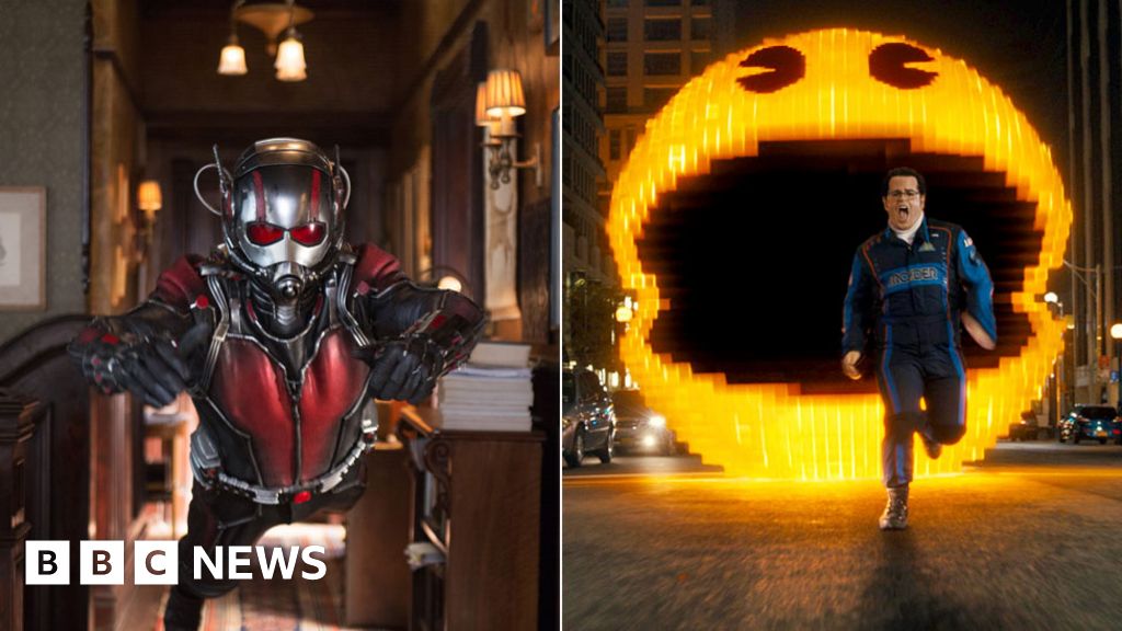 Ant-Man edges out Pixels at US box office - BBC News