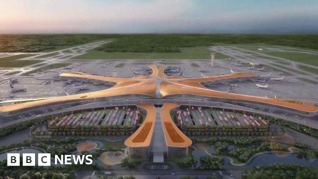 What does the world's largest single-building airport terminal look