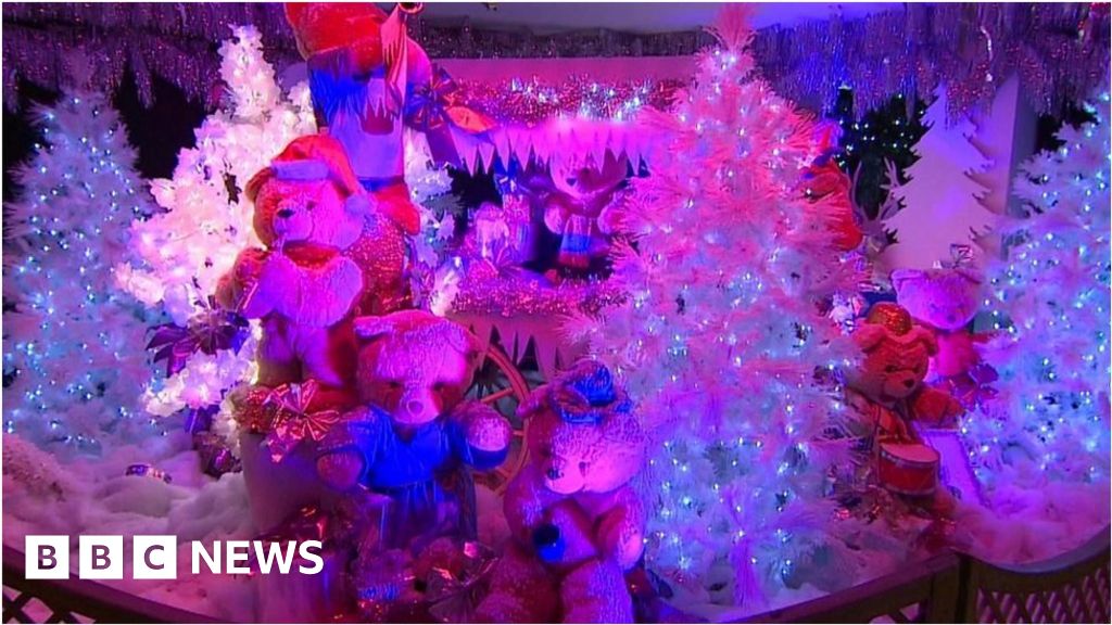 Christmas every day for grotto maker
