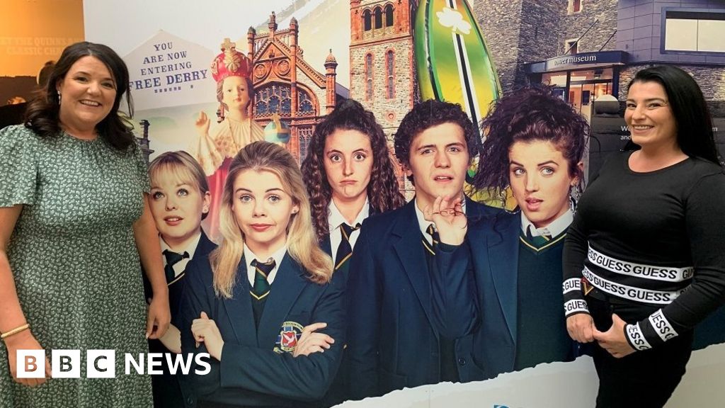 Derry girls who inspired TV show praise museum exhibition