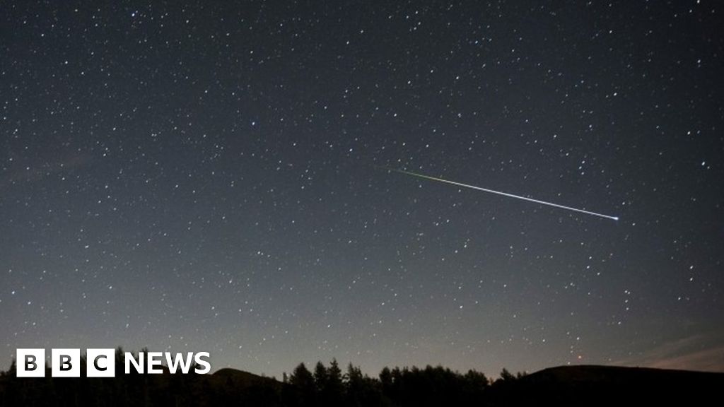 Stunning shots of Perseid meteor shower