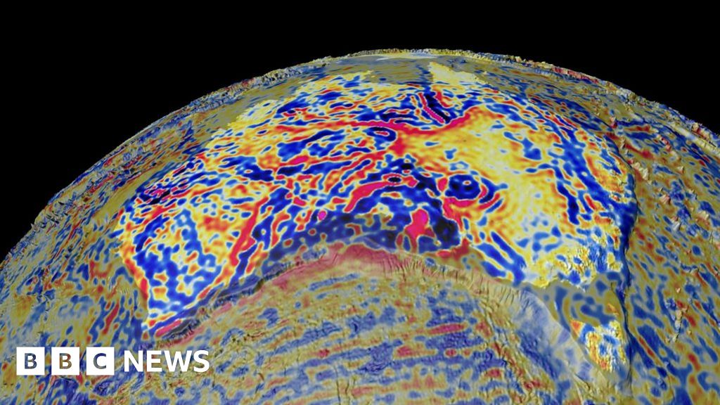 Global map of magnetism in Earth's rocks - BBC News