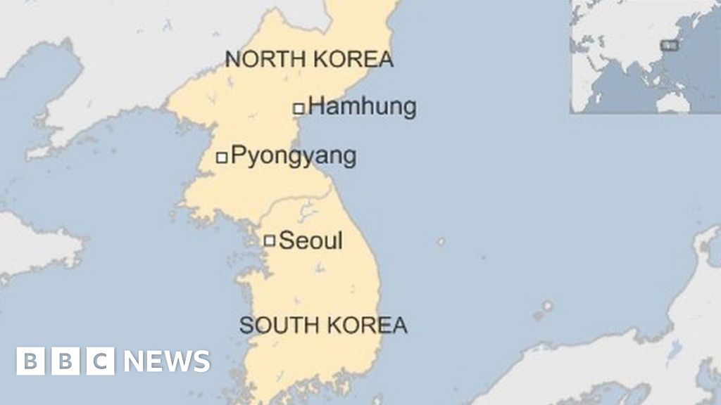 North Korea 'fires Short-range Missiles' Into Sea - BBC News