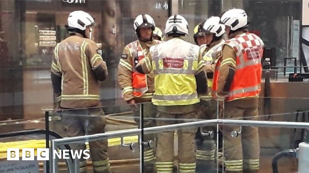 Westfield Stratford closed after fire in first floor shop