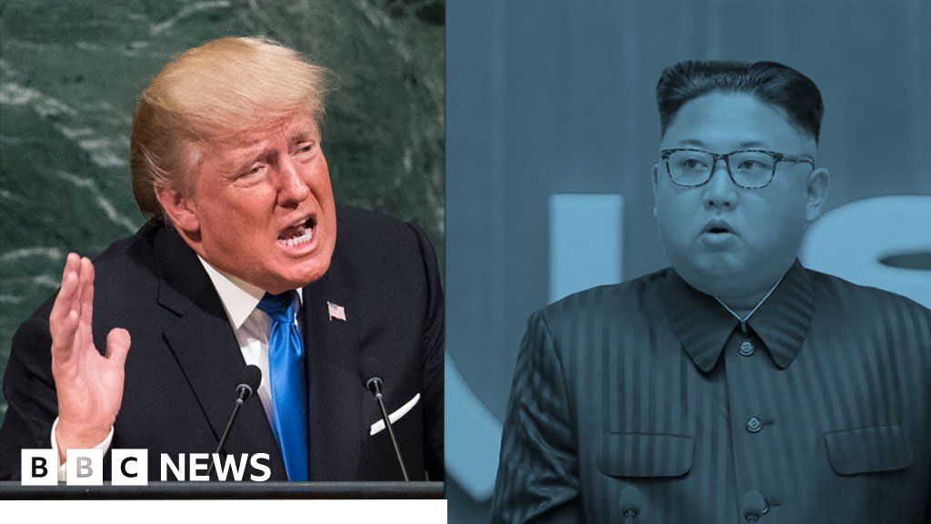 Deranged Donald Trump And Kim Jong Uns War Of Words