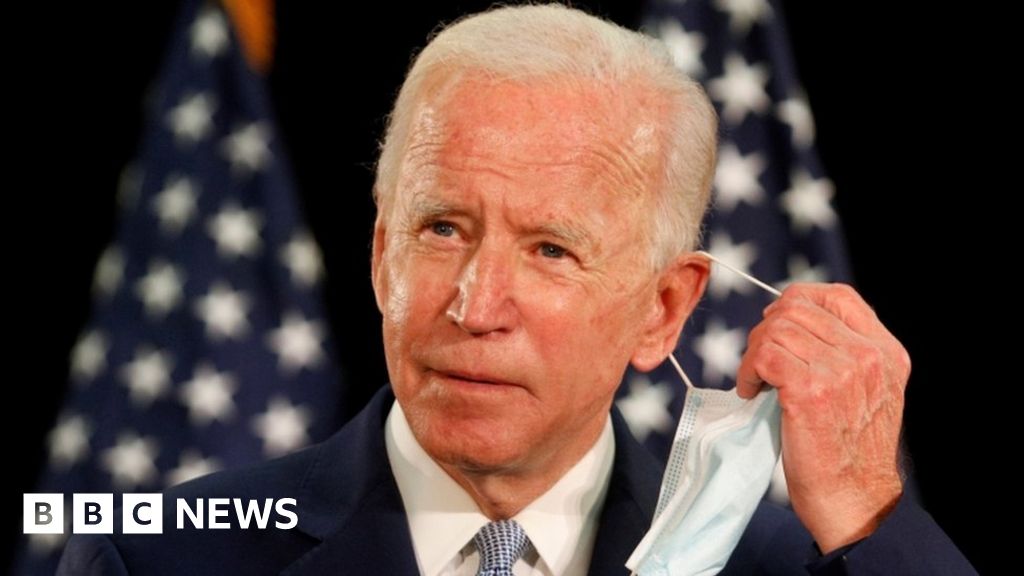 Joe Biden formally wins Democratic nomination to take on Trump - BBC News