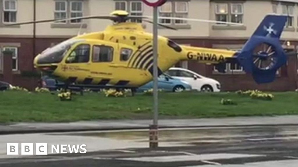 Fleetwood nursing home blast leaves two injured BBC News