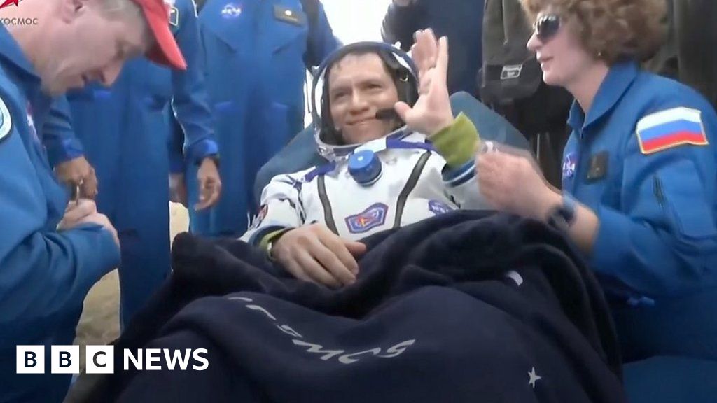 ‘It’s good to be home,’ after 371 days in space