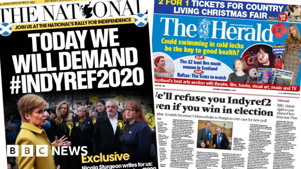 Scotland S Papers Indyref2 Demands And Refusals