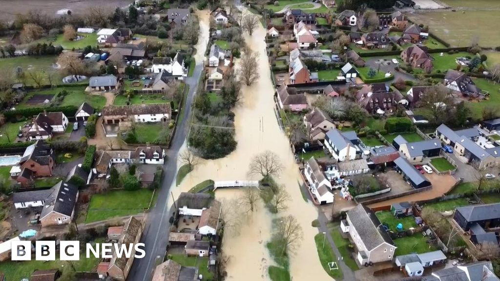 Cambridgeshire flooding: Alconbury hit for third time since Christmas