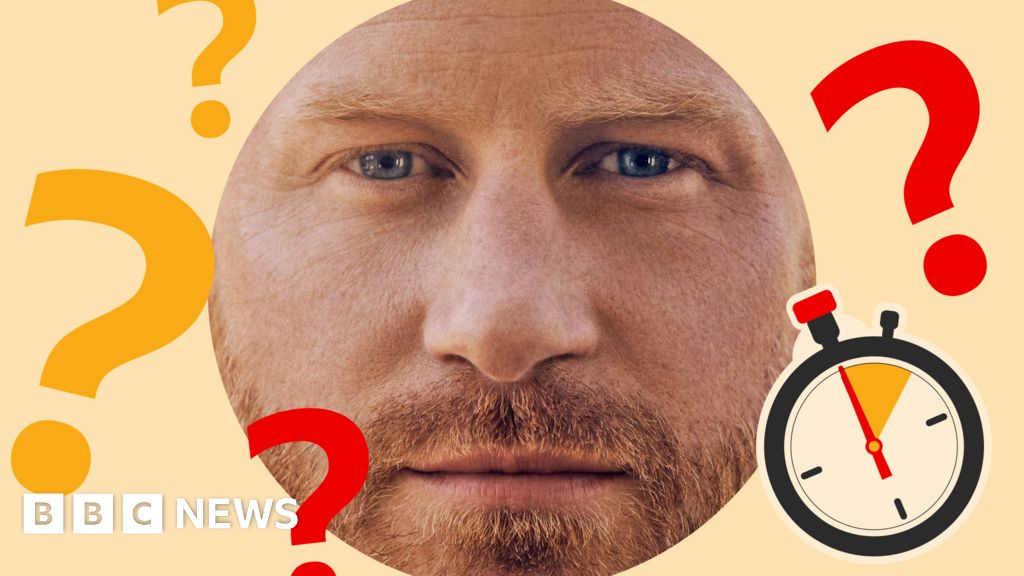 Timed Teaser: What's the title of Prince Harry's book?