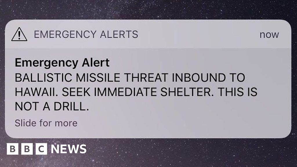 ‘All personnel take shelter immediately’