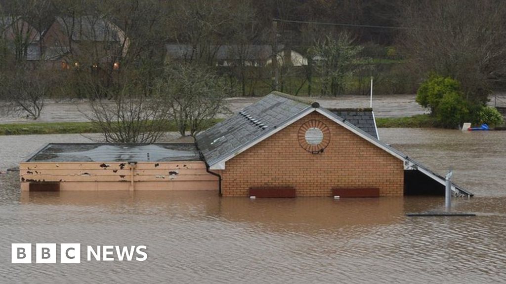 Storm Dennis Flood Destroys Taff S Well Nursery Children S Work c News