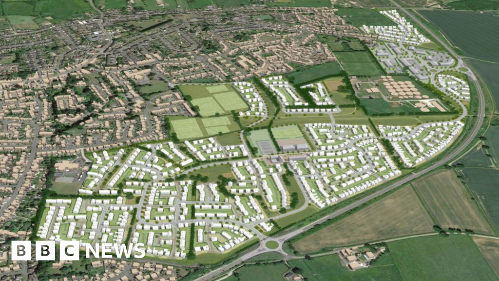 Earl Shilton Housing estate and school plan submitted by developers BBC News