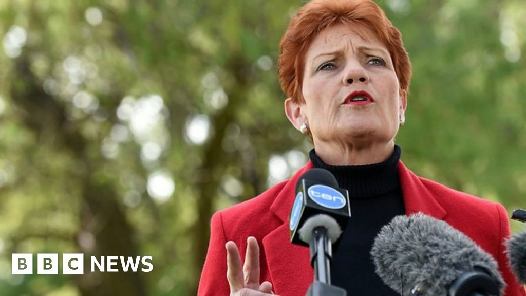 How Australias One Nation Politician Hanson Bounced Back Bbc News