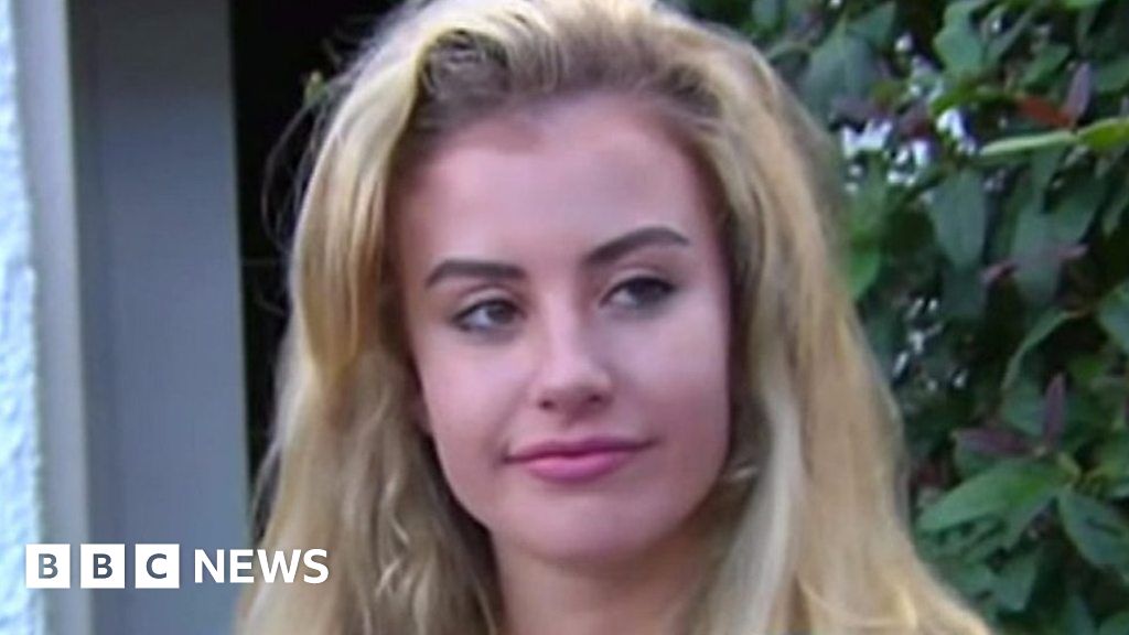 Kidnap case model Chloe Ayling revisits where she was held - BBC News