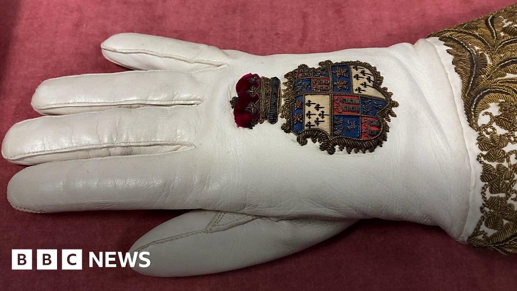 The history behind King Charles' coronation glove