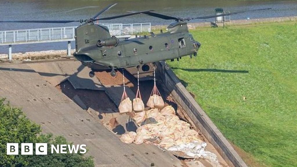 Whaley Bridge: Plans submitted for permanent dam repair