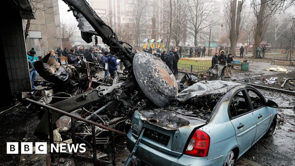 Ukraine helicopter crash: What we know so far