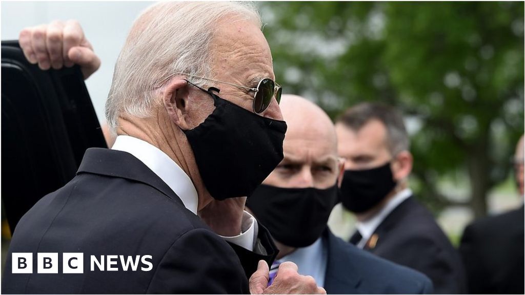 Trump and Biden trade barbs over wearing a mask