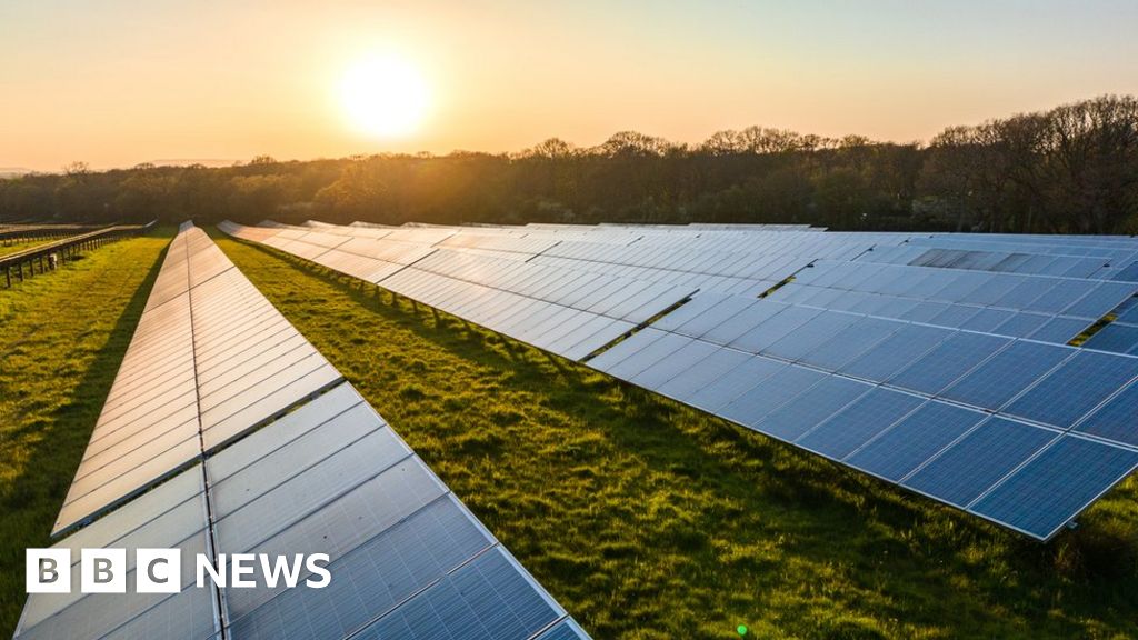 Barkham Solar Farm to switch on decade early BBC News
