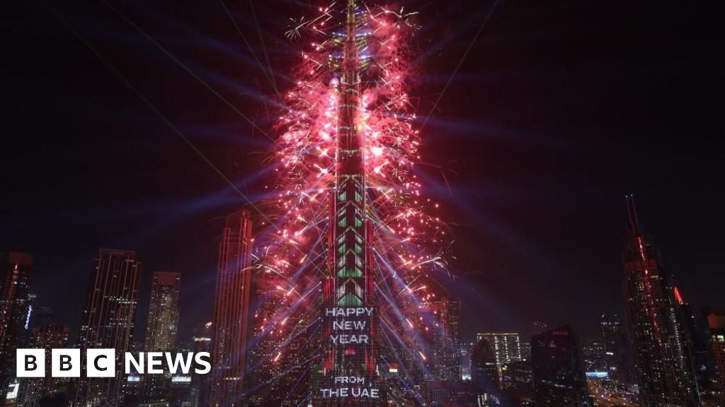 Watch: Dubai and Abu Dhabi's turn to celebrate start of New Year