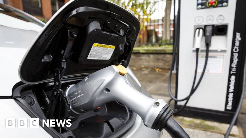 Electric cars Longest distances to charging points revealed BBC News