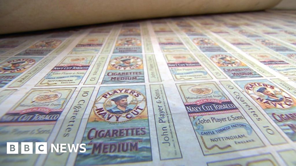 Cigarette Packaging From 1940s Found Under Carpet BBC News    87998489 Cigsplayerscut976 