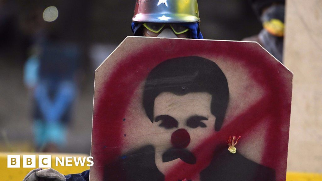 Venezuela Crisis I M Protesting For Our Freedom Bbc News