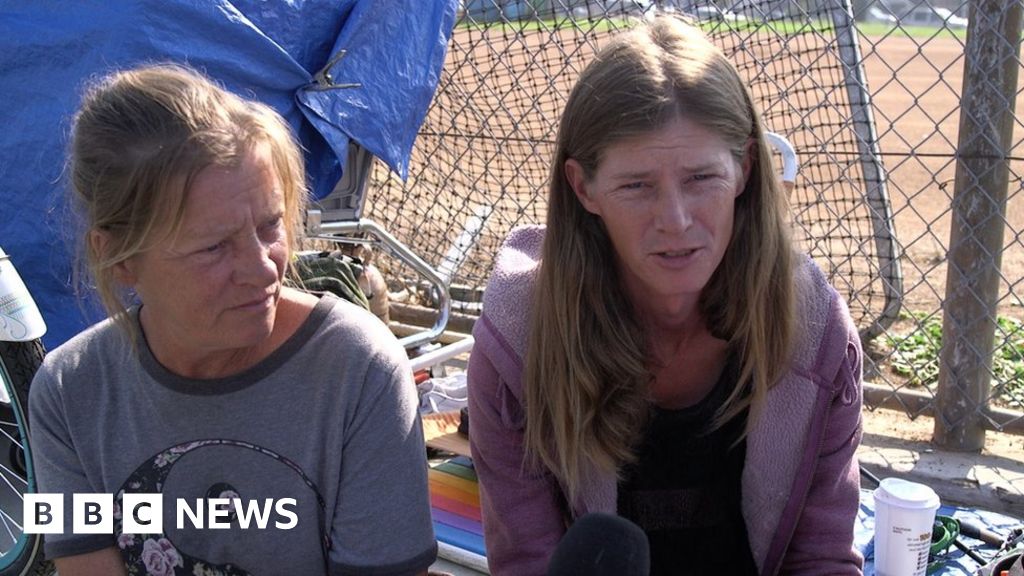 Los Angeles Homeless Crisis Goes From Bad To Worse Bbc News