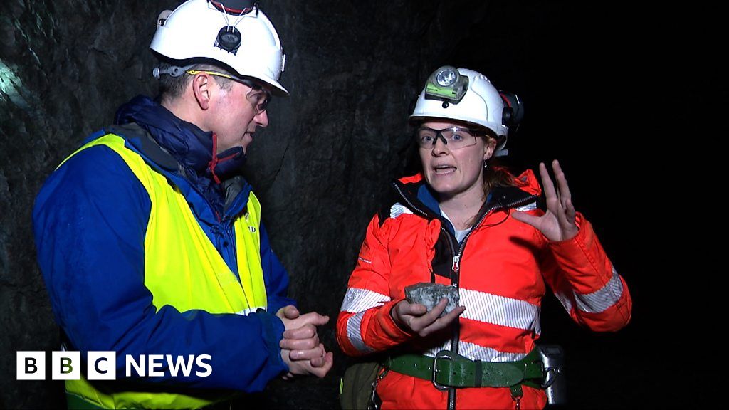 Scotland's only gold mine ready to ramp up extraction - BBC News