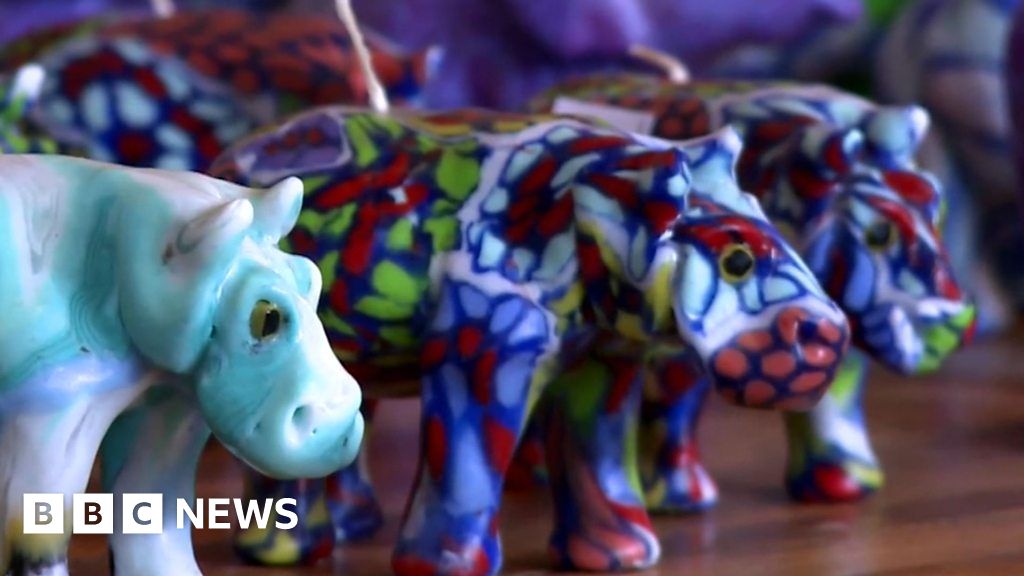 Exporting Swaziland's handmade candles BBC News