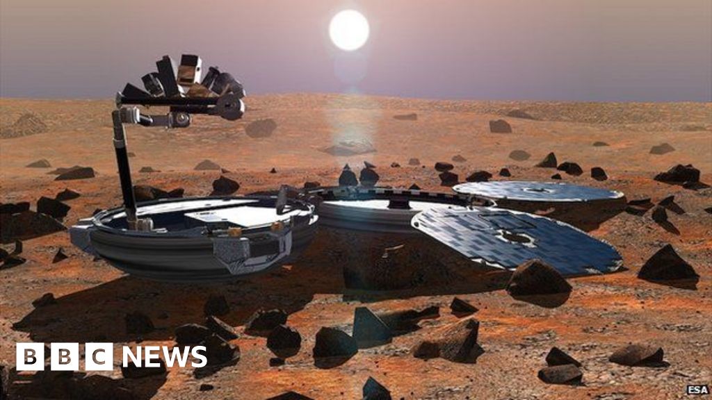 UK's first Mars landing honoured with 13 plaques