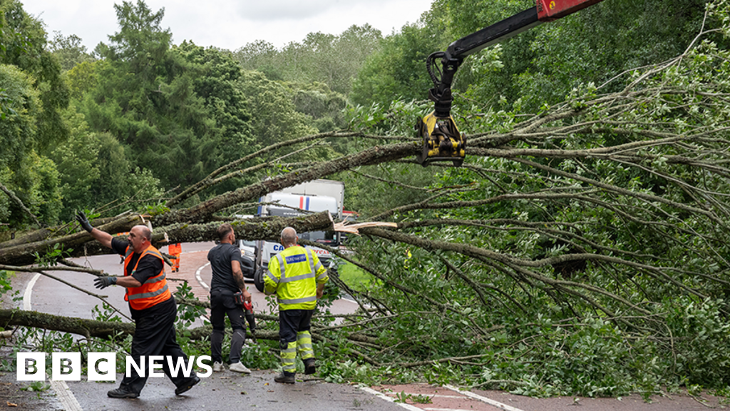 Thousands remain without power in aftermath of Storm Floris