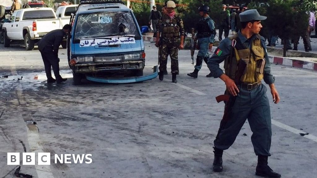 Kabul Explosion: Deadly Blast Rocks Afghanistan Capital - BBC News