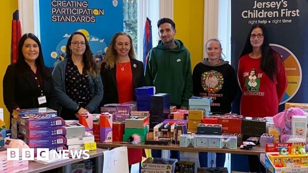 Jersey children set to get more than 1,000 Christmas gifts