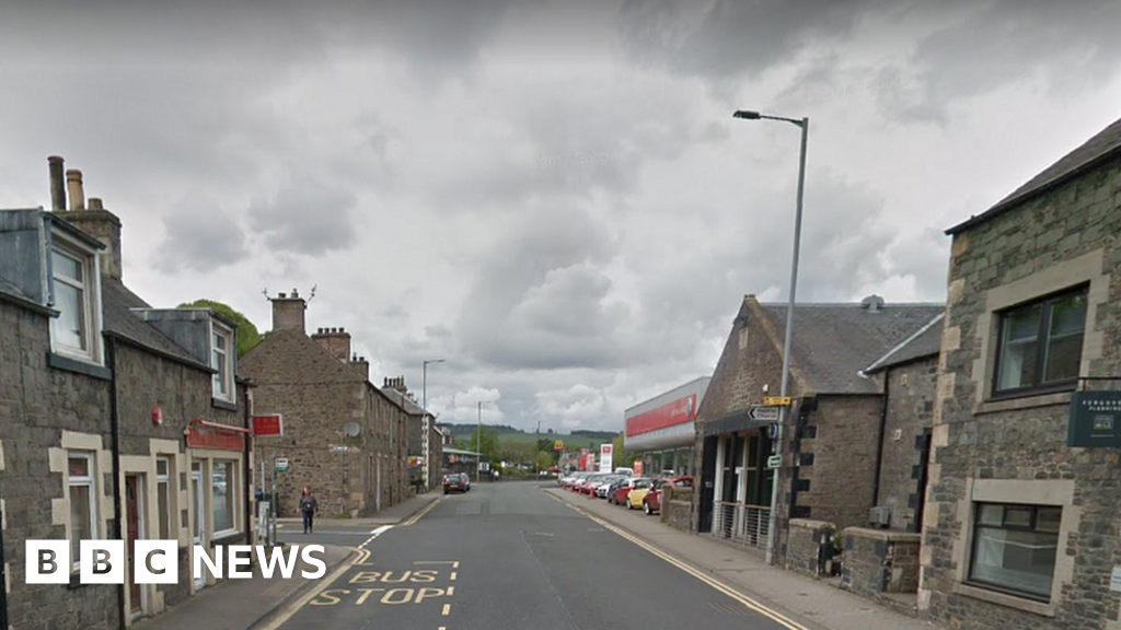 Pavement car incident in Galashiels 'very shocking' BBC News