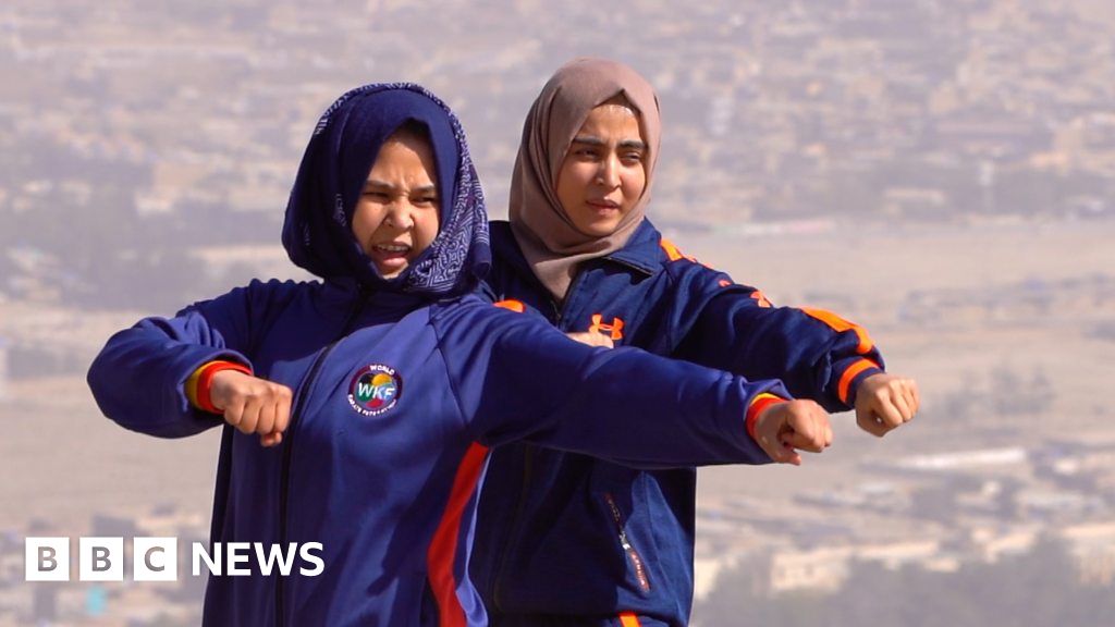 Hazara: The female karate champions 'breaking out of the cage'