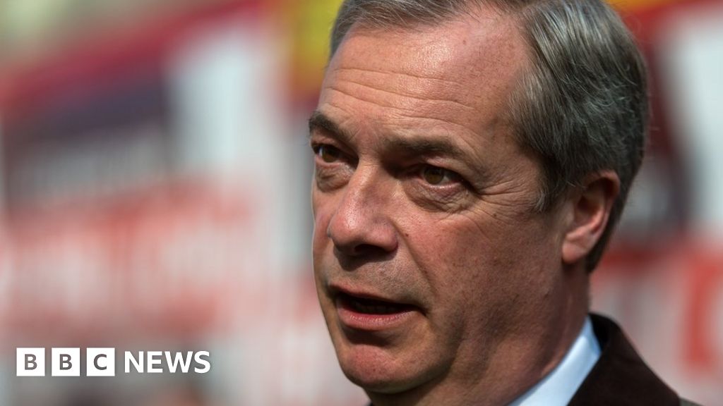 Nigel Farage Frustrated Over Ukip Policy Making Bbc News