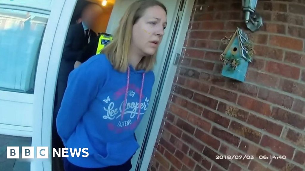 Watch Moment Police Arrest Nurse Lucy Letby