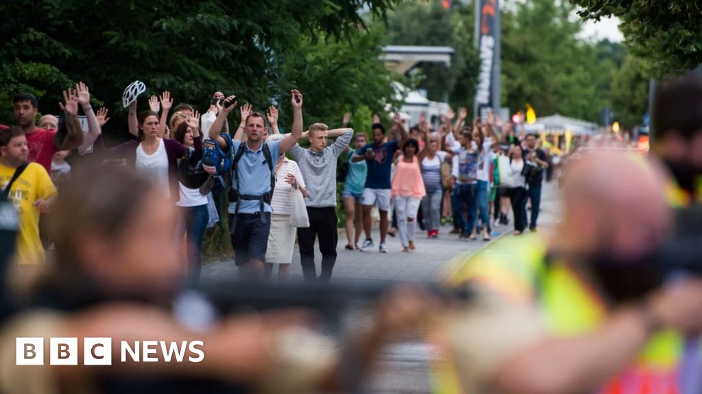 Munich Shooting In Pictures Bbc News