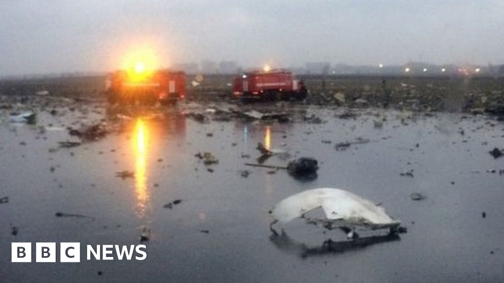 Russia plane crash Dozens killed in RostovonDon BBC News