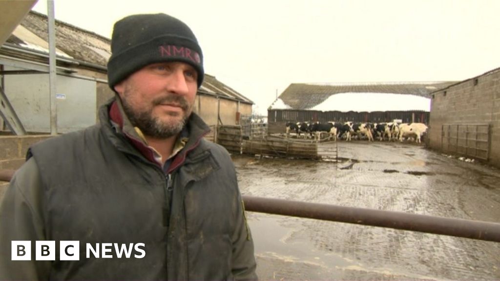 Snowed-in farmer throws away 8,000 litres of milk