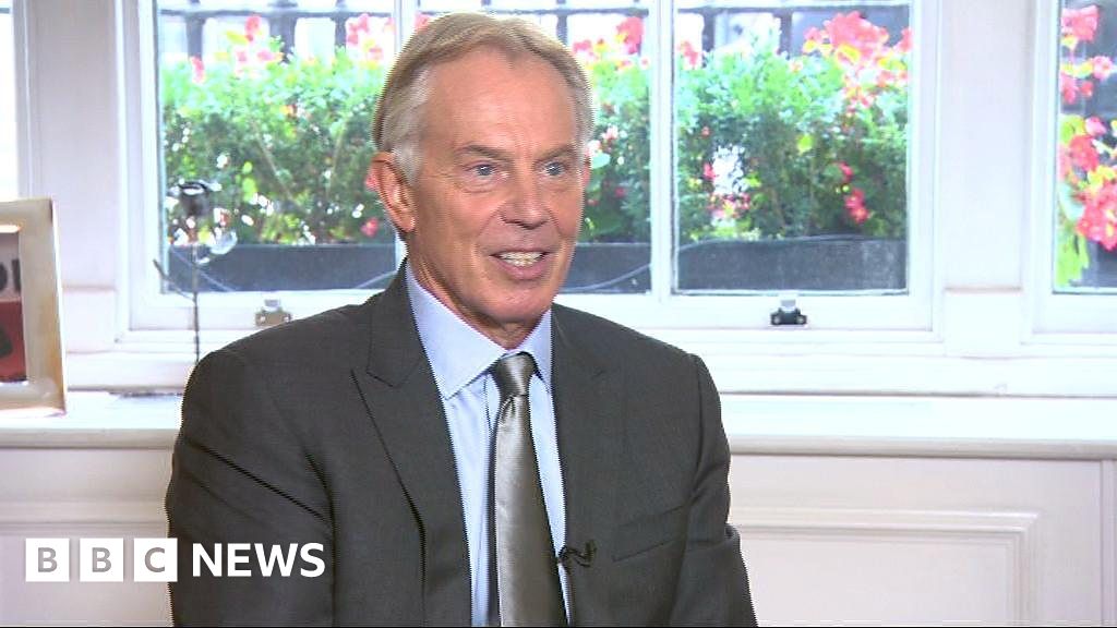 Tony Blair says he was once obsessed with the idea of a British