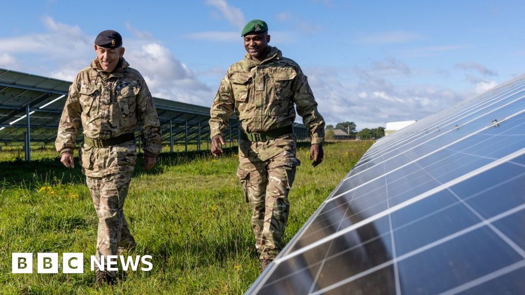 Solar panels used by British Army linked to claims of forced labour in China