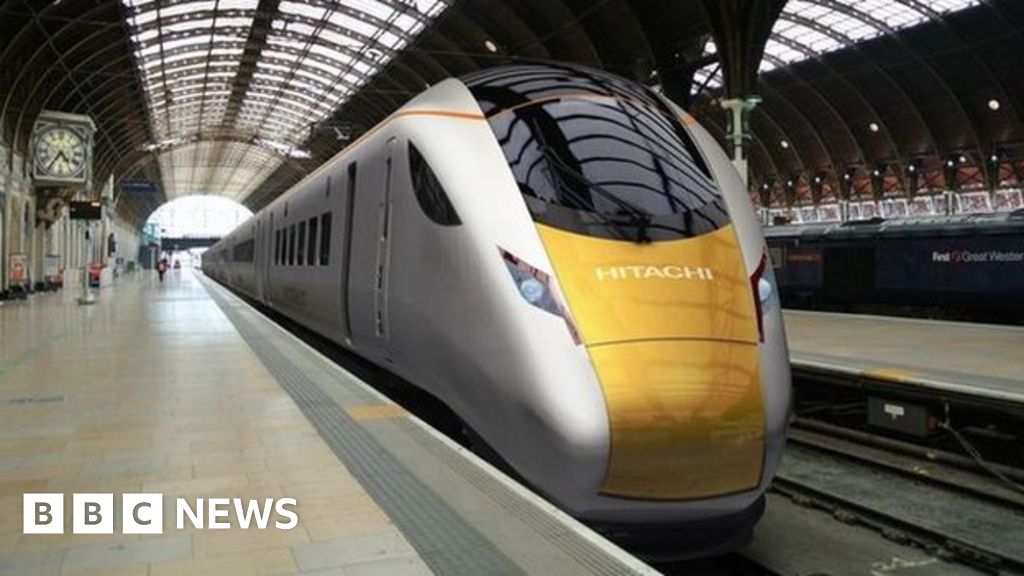 An artist's impression of the new high-speed trains