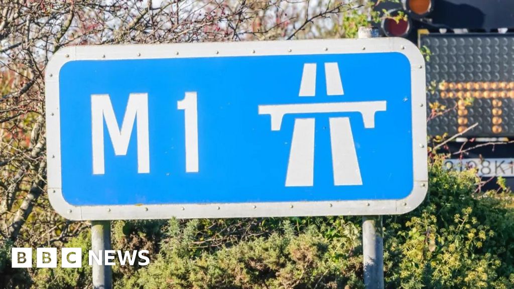 Police Investigating After Woman Found Dead On M1 Near Leicester Bbc News 