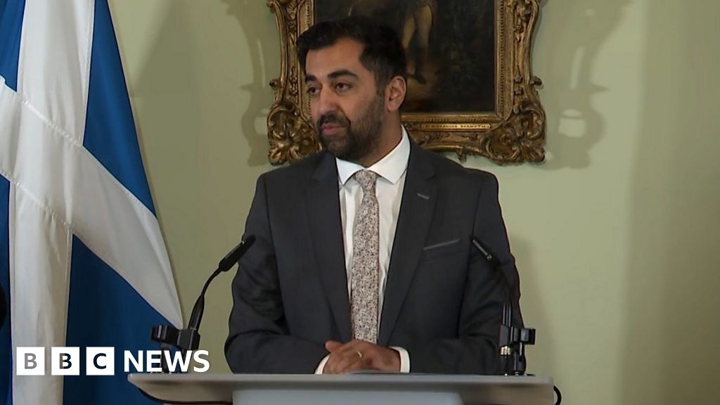 Watch: Humza Yousaf's resignation speech in full